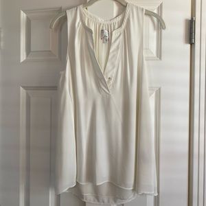 Hatch for JCrew white silk top